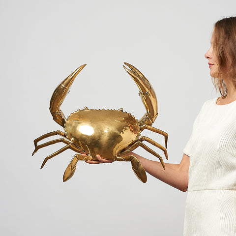 Réplique réaliste de crabe