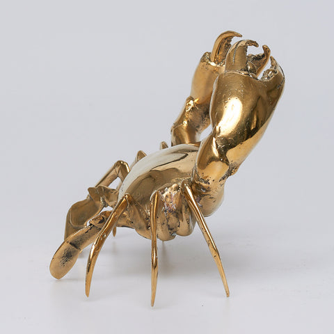 Réplique réaliste de crabe