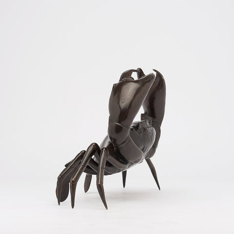 Réplique réaliste de crabe