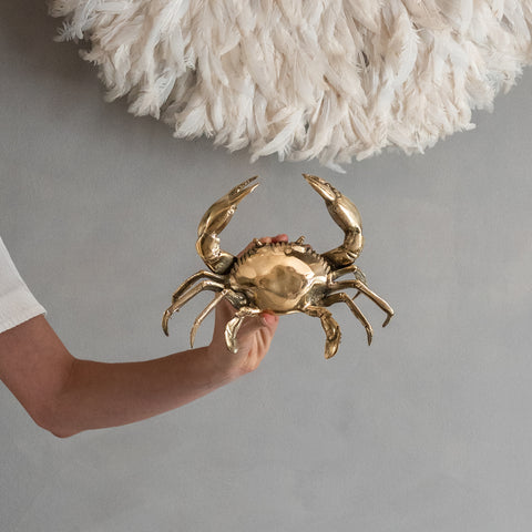 Réplique réaliste de crabe