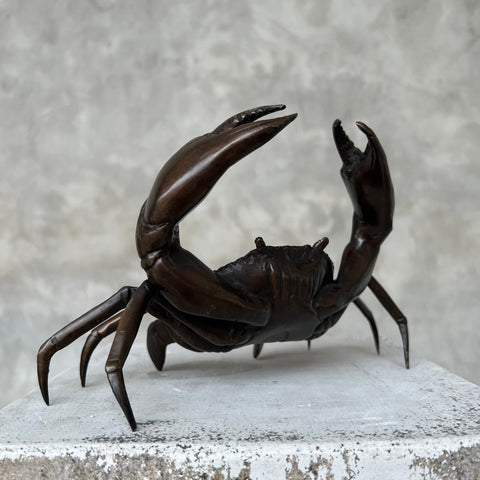 Réplique réaliste de crabe