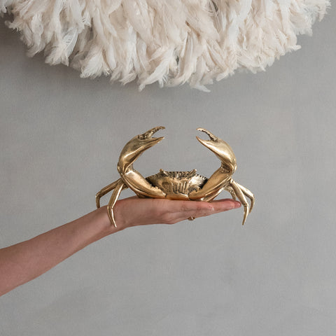 Réplique réaliste de crabe